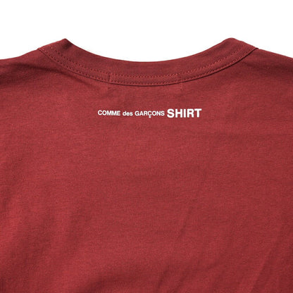 COMME des GARCONS コットン100% クルーネック半袖カラーTシャツ｜GUARDAROBA MILANO OFFICIAL STORE