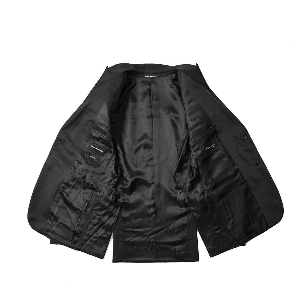 『ARMANI』 / アルマーニ タキシード ジャケット Lサイズ 50 新品平置きで素人採寸です