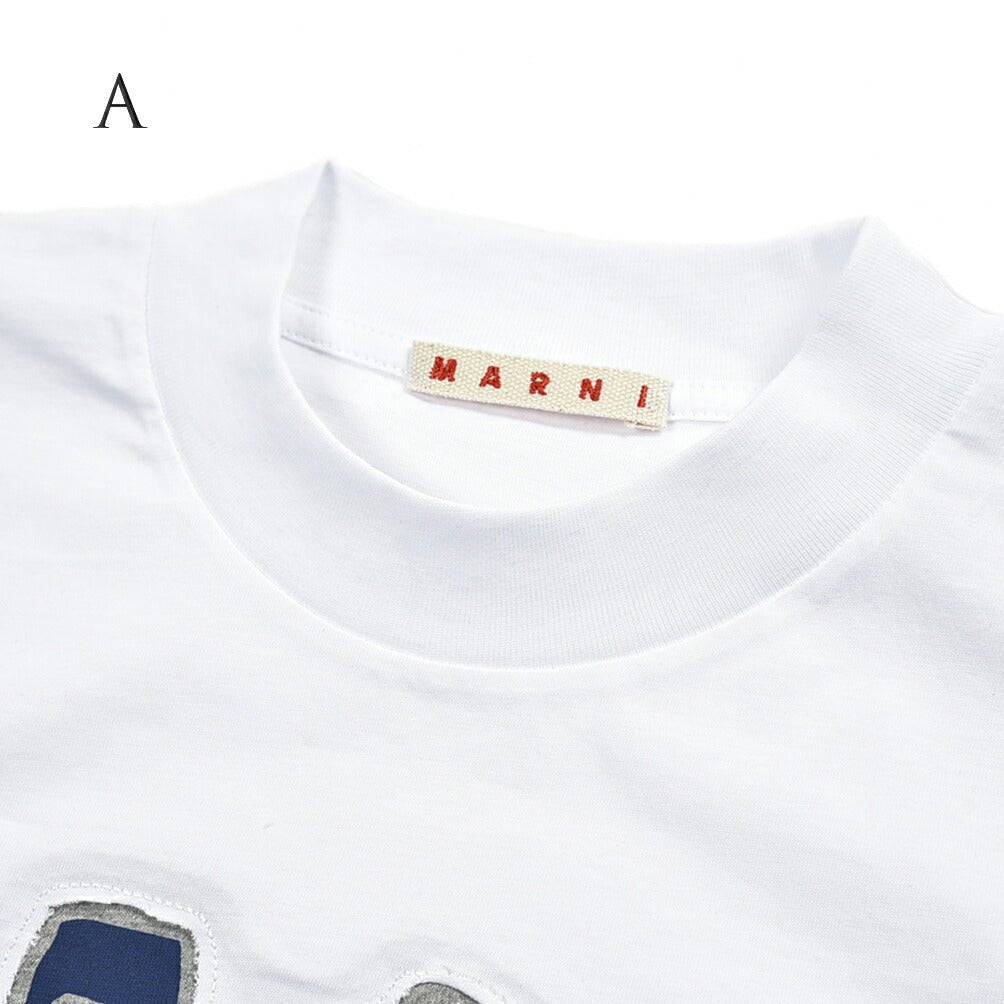 MARNI コットン100% ロゴ入りコットンTシャツ｜GUARDAROBA MILANO OFFICIAL STORE