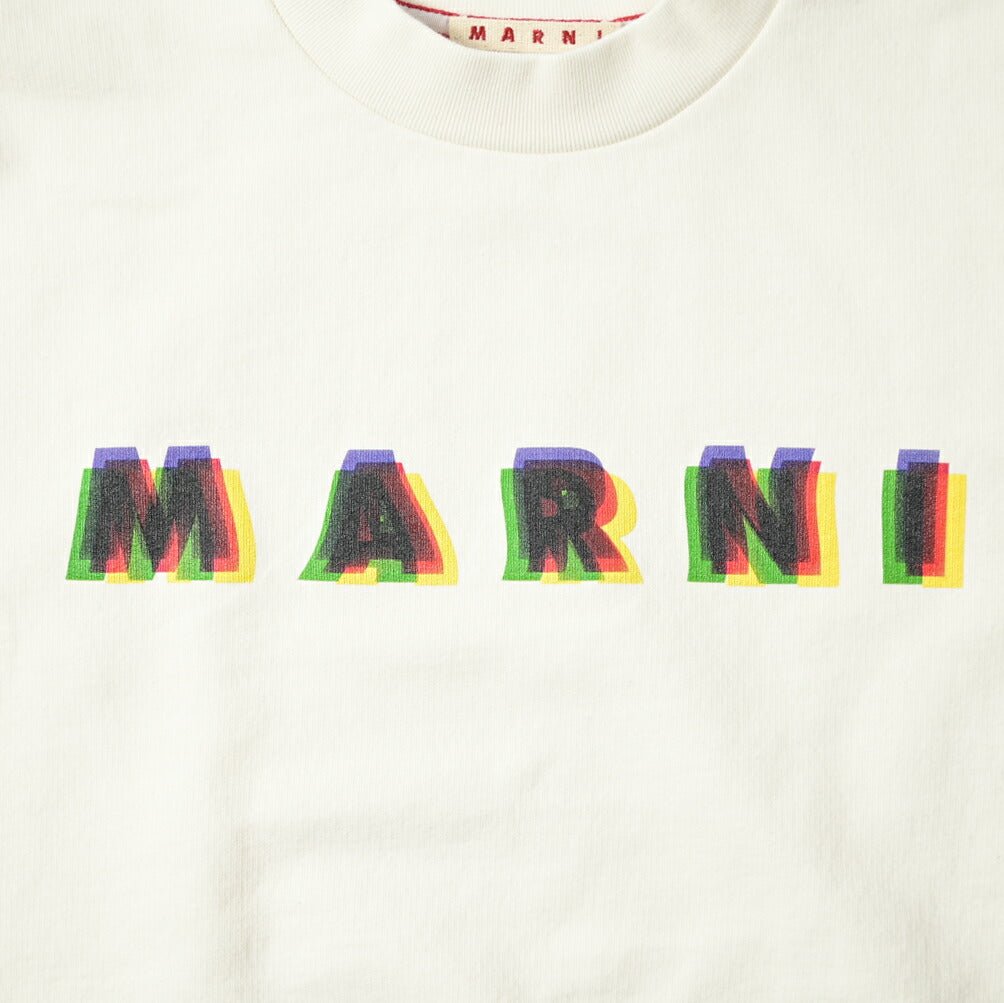 MARNI 3D MARNIプリントロゴ コットン100% スウェットシャツ