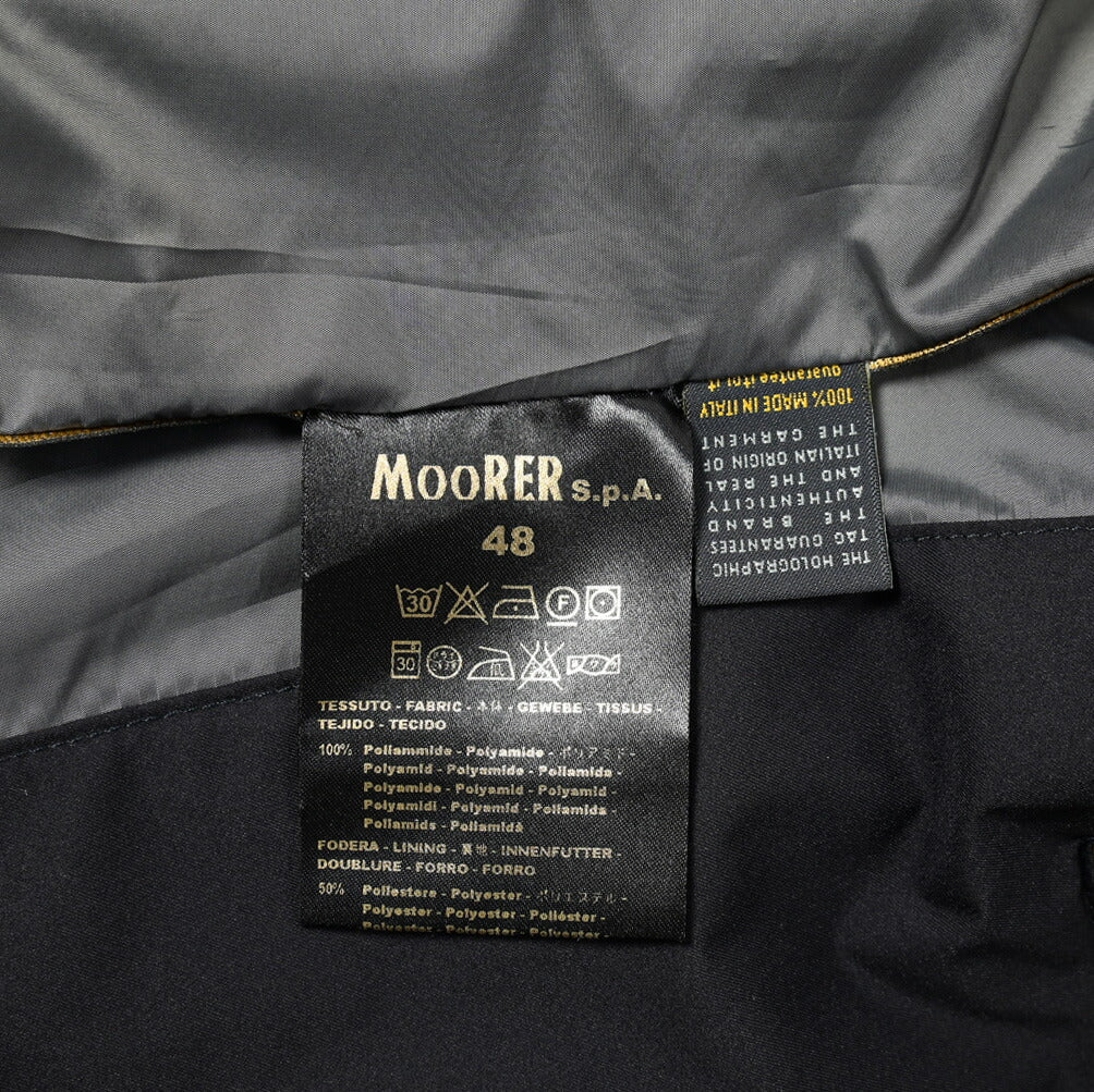 MOORER "COMTE-BY" ナイロン100% フーデッドコート｜GUARDAROBA MILANO OFFICIAL STORE