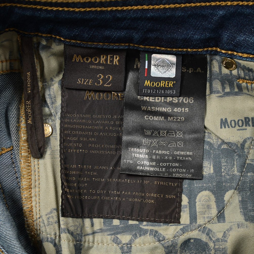 SUMMER SALE｜MOORER CREDI(706A) ストレッチデニムジーンズ MADE IN JAPAN / メンズ –  GUARDAROBA MILANO OFFICIAL STORE