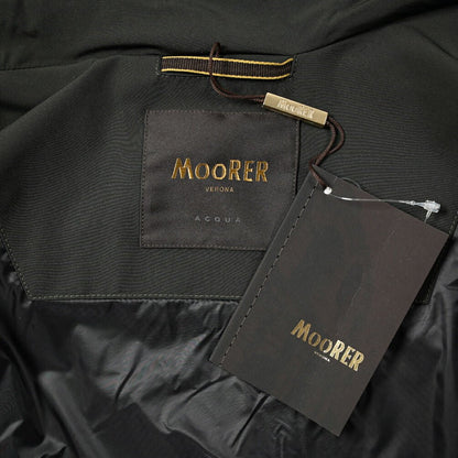 MOORER "MINATO-KN" ストレッチナイロン フード付きブルゾン(ACQUA RESISTANT)｜GUARDAROBA MILANO OFFICIAL STORE