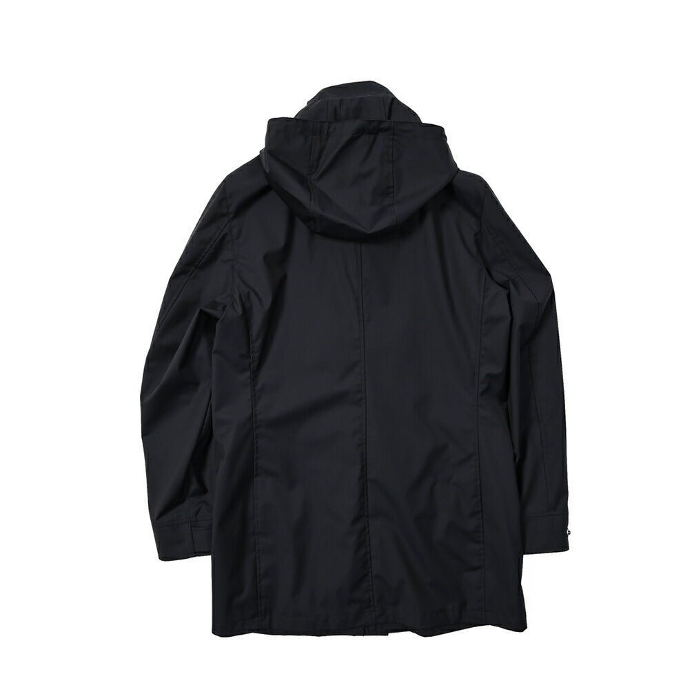 マルニ　ウール　フーデッド　ジャケット　ブルゾン　コート　メンズ　フード　黒のジャケット