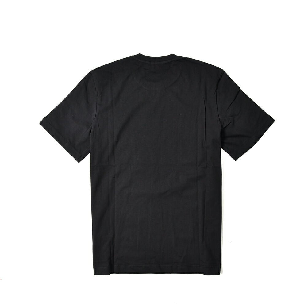新品　MSGM メンズ　バックプリント　ロゴ　Tシャツ　グレー　S 半袖　人気ブランド