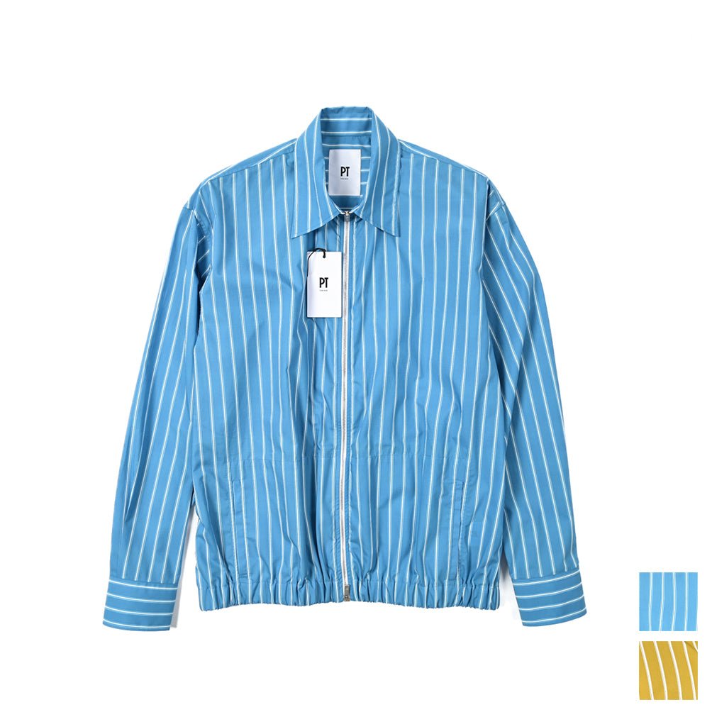PT TORINO コットン100% ジップアップシャツブルゾン｜GUARDAROBA MILANO OFFICIAL STORE