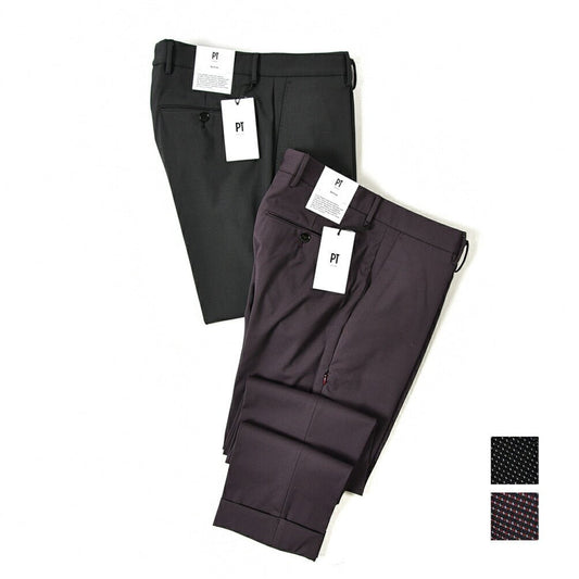 PT TORINO ACTIVE "ALPHA" 高機能ストレッチナイロン ノータックスラックス｜GUARDAROBA MILANO OFFICIAL STORE