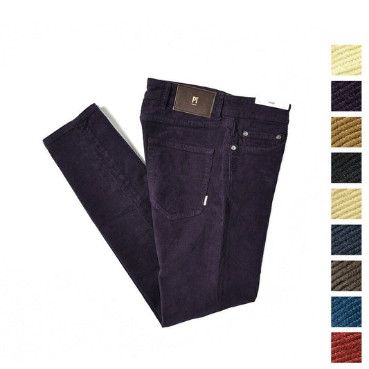 PT TORINO DENIM "ROCK" (SKINNY FIT) ストレッチコットンコーデュロイ 5ポケットパンツ｜GUARDAROBA MILANO OFFICIAL STORE