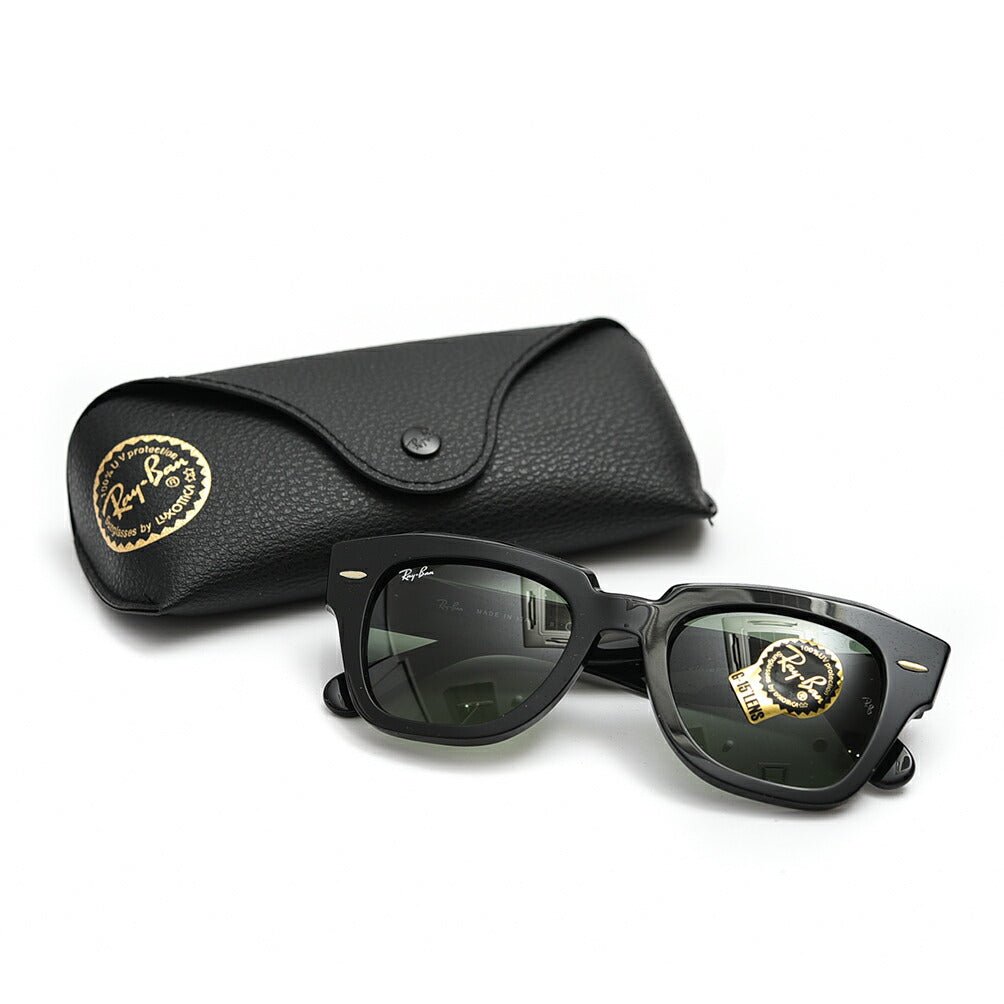 Ray Ban "STATE STREET" サングラス(ウェリントンシェイプ)｜GUARDAROBA MILANO OFFICIAL STORE