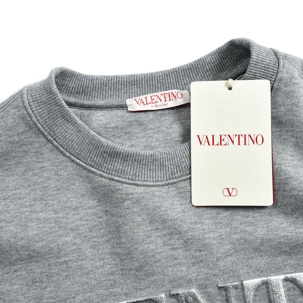 VALENTINO コットンナイロン ロゴスウェットシャツ / メンズ